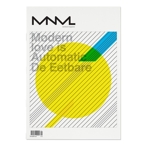 MNML on Editorial Design Served