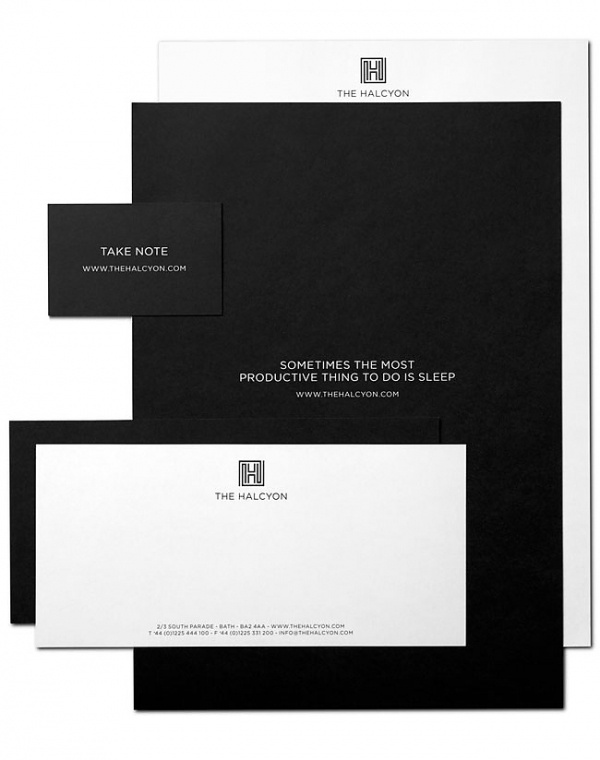 The Halcyon | Identity Designed #ideas #branding