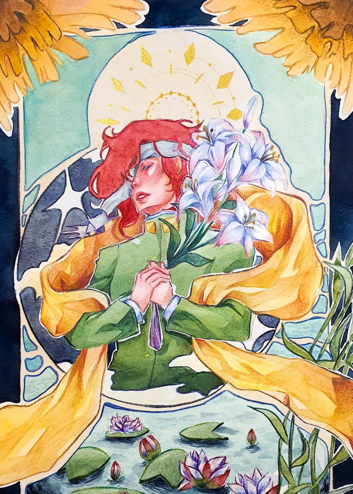 Noriaki Kakyoin by rerorerobtches