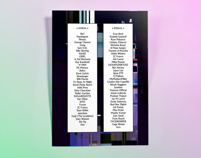 Eye Ear Event Poster Back