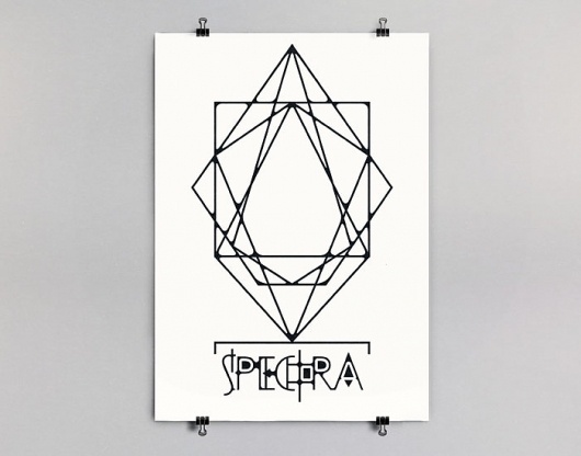 Infinite B/W : The Crystal Beach #illustration #poster