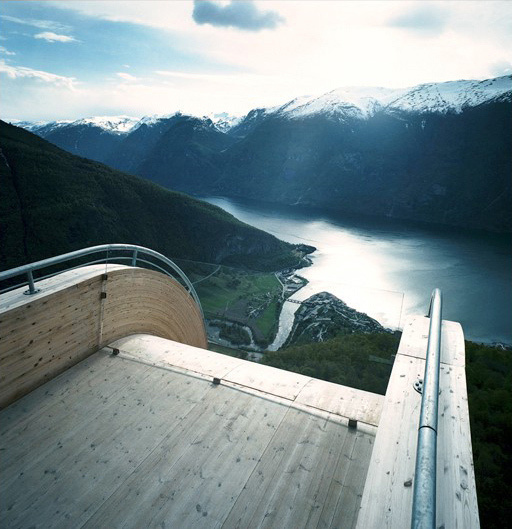 CJWHO ™ (Aurland Lookout, Norway by Todd Saunders & Tommie...) #norway #lookout #design #landscape #wood #architecture #view