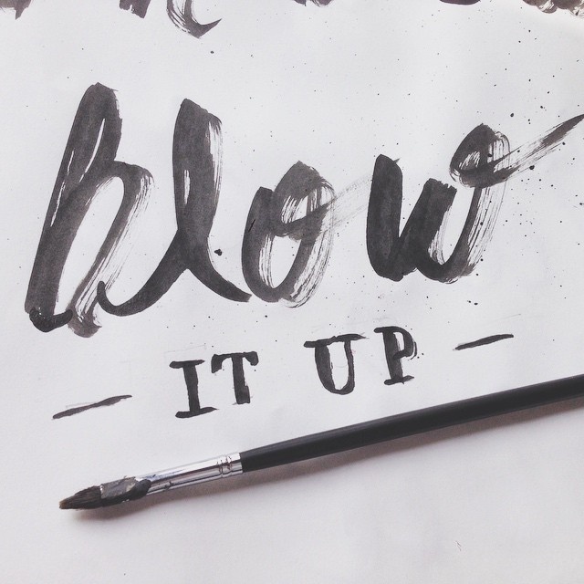 Blow it up
