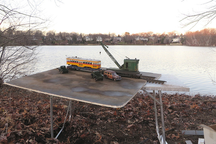elgin-11 #sculpture #diorama #elgin #park #art #miniature #car