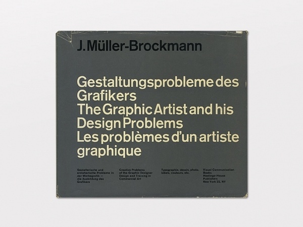 The Graphic Artist and his Design Problems #muller #retro #book #grid #vintage #layout #editorial #brockmann