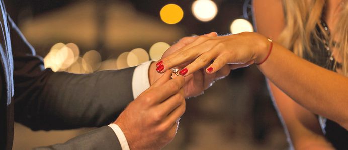 Diamonds are a girl’s best friends! Therefore diamond rings are a great choice for engagement. Here you will find different styles of diamond engagement rings of her dreams.