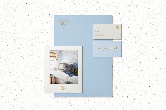 Aliza Levi Interiors Branding - Mindsparkle Mag Beautiful branding for interior designer Aliza Levi by Rose van der Ende in the Netherlands. #branding #design #identity #color #photography #graphic #design #gallery #blog #project #mindsparkle #mag #beautiful #portfolio #designer
