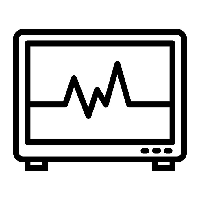 See more icon inspiration related to cardiogram, electrocardiogram, hospital, medical, health clinic and stats on Flaticon.