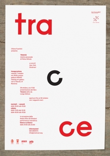emilio macchia #red #minimalistic #design #graphic #poster #italy #typography