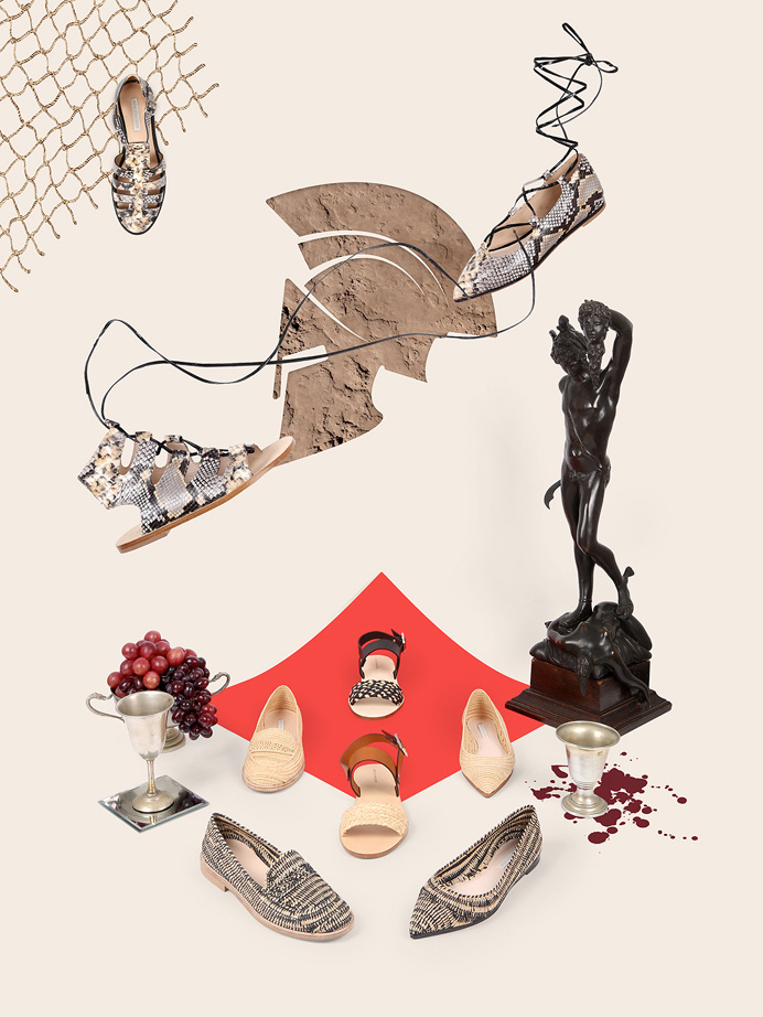 Shooting & Graphic design for Rêve d'un Jour shoes Brand by Fabrice Vrigny #fabrice_vrigny #photography #graphic_design #morocco