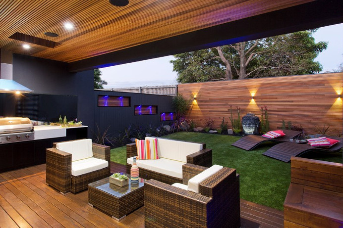 Splendid stylistic conception and impeccable finishes by Knight Building Group - www.homeworlddesign.com (12) #melbourne #architecture
