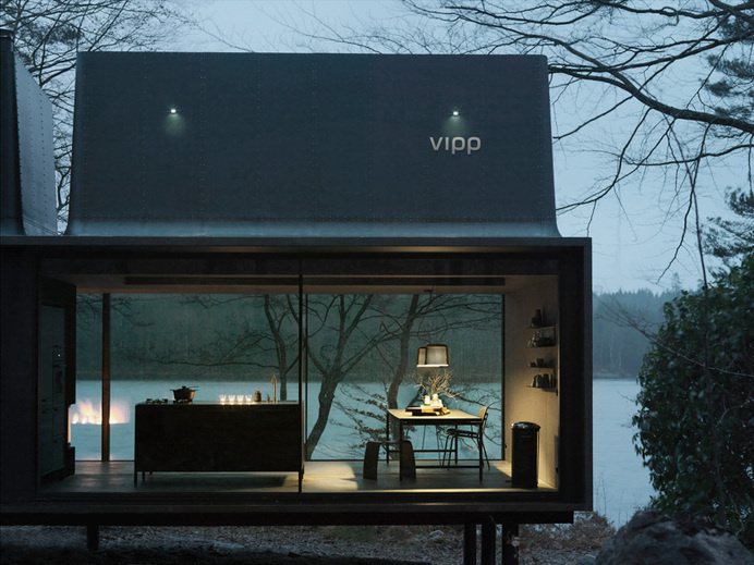 vipp shelter morten bo jensen designboom #glass #open