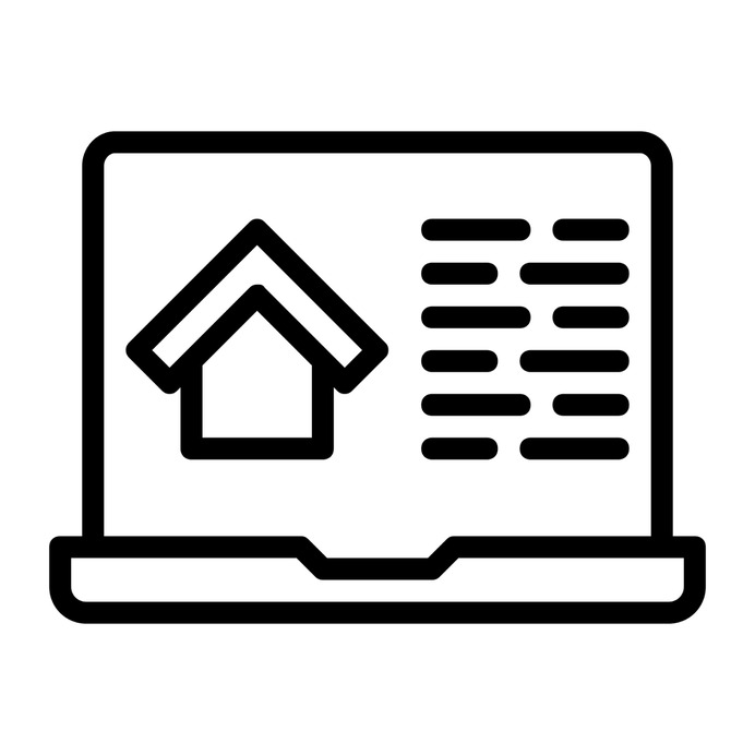 See more icon inspiration related to laptop, real estate, electronic, computing, technology and computer on Flaticon.