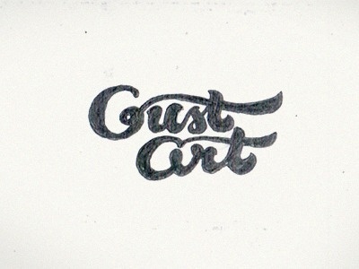 Dribbble - Gust Art 1 by Igor_Eezo #type #sketching #lettering #pencil