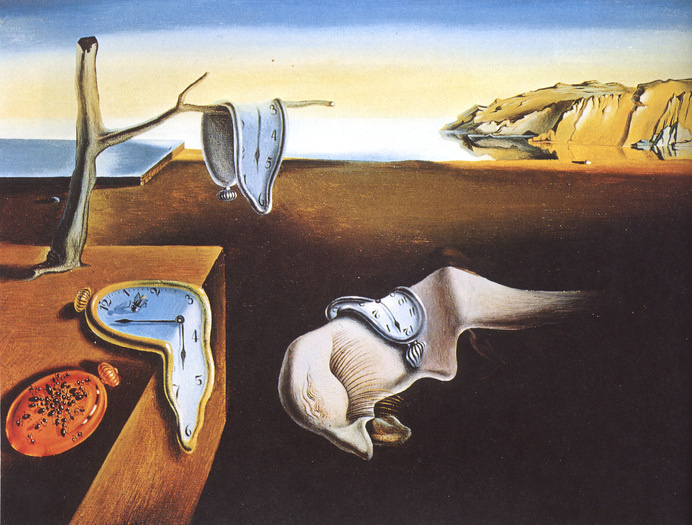 The Persistence of Memory by Salvador Dali (1931) #dali #painting #salvador