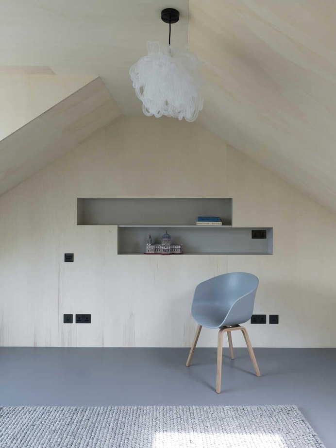 Ply-Lined Play Room, interiors, Inglis Badrashi Loddo