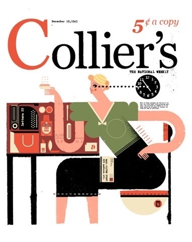 FFFFOUND! | illostribute.com | investigation through interpretation #cover #illustration #design #retro