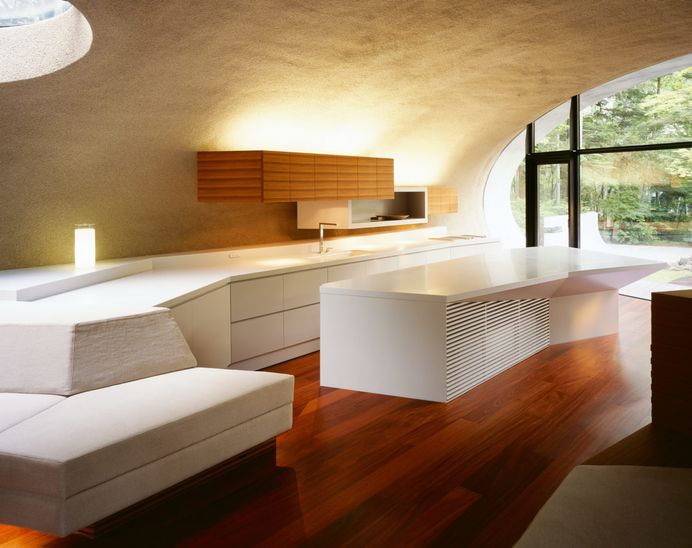 Shell House | Futuristic Forest Home by Artechnic