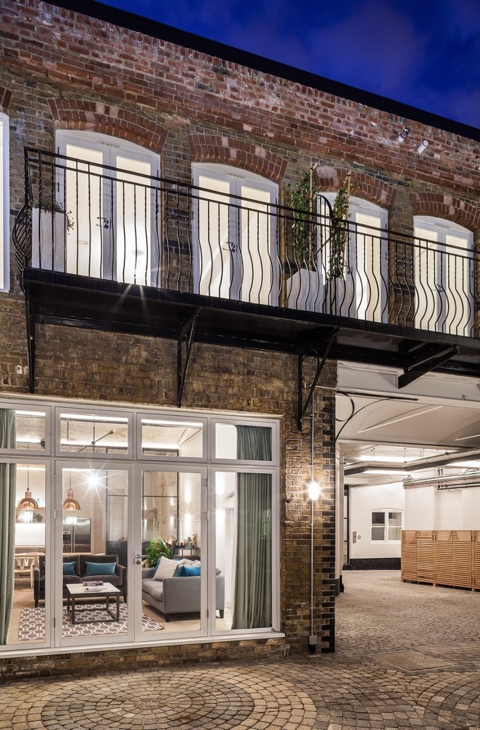 Bakery Place – Victorian Bakery Buildings Converted into 12 High-End Homes