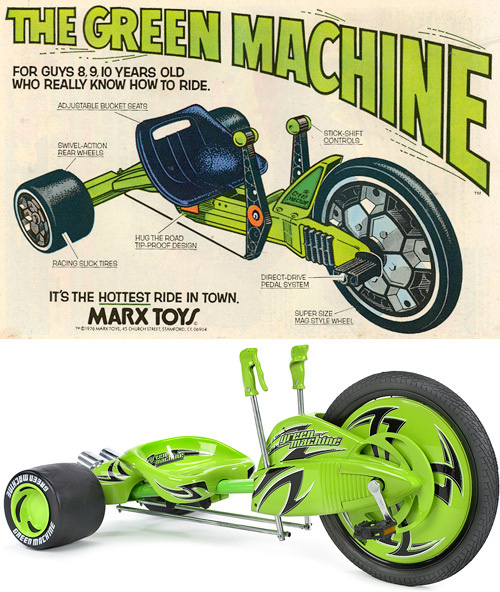 OhGizmo! » Archive » The Green Machine Is Back, And Better Than Ever #illustration