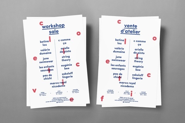 Workshop Sale #print #design #flyer #workshop #poster #collective #sale #layout