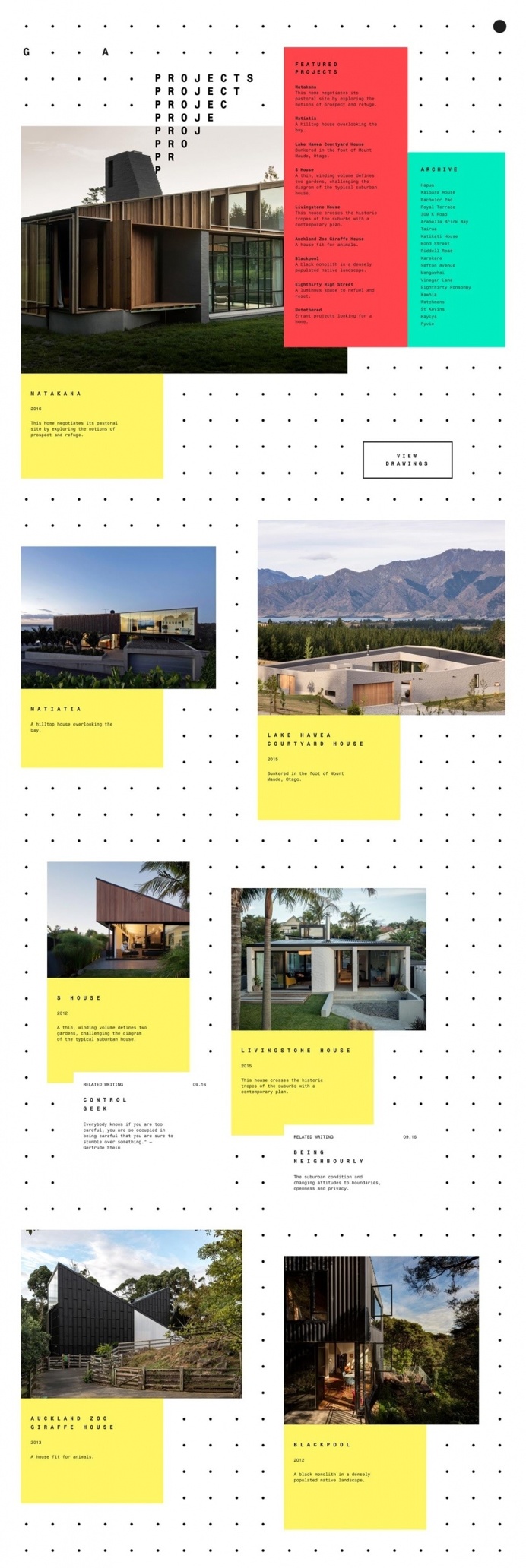 Glamuzina Architects - Mindsparkle Mag - Glamuzina Architects is an Auckland based practice established in 2014 whose website is awarded as