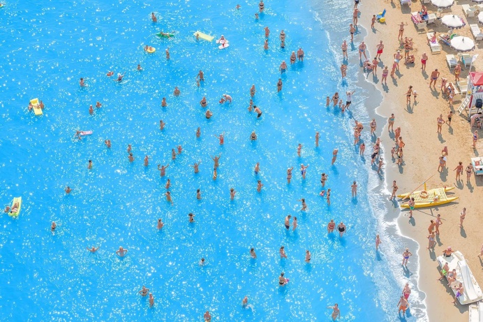 Tilt Shift Aerial Photography by Olivo Barbieri