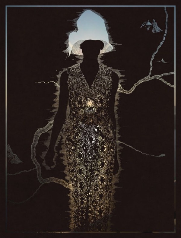 Fashion of Louis Vuitton on illustration #illustrations #art #louis #fashion #vuitton