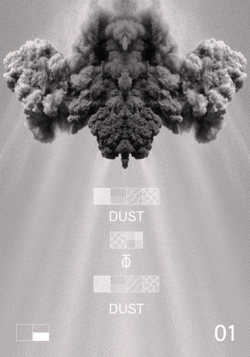 Dust Visual - sixpaxk.fr #sixpack #generative #pattern #symbols #dust #poster