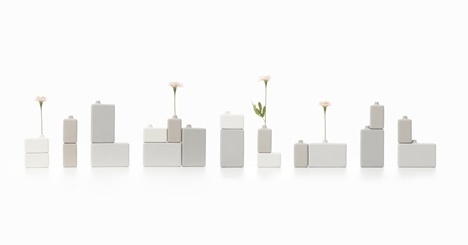 Dezeen » Blog Archive » 1% products by Nendo #interior #vase #accessoiries #design #porcelain #pastel