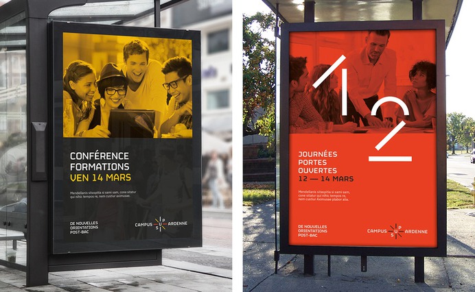 Campus Sup Ardenne - Naming & brand design on Behance