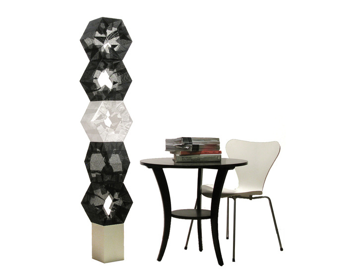Tuplet - floor lamp by Taeg Nishimoto - www.homeworlddesign. com (8) #lamp #design