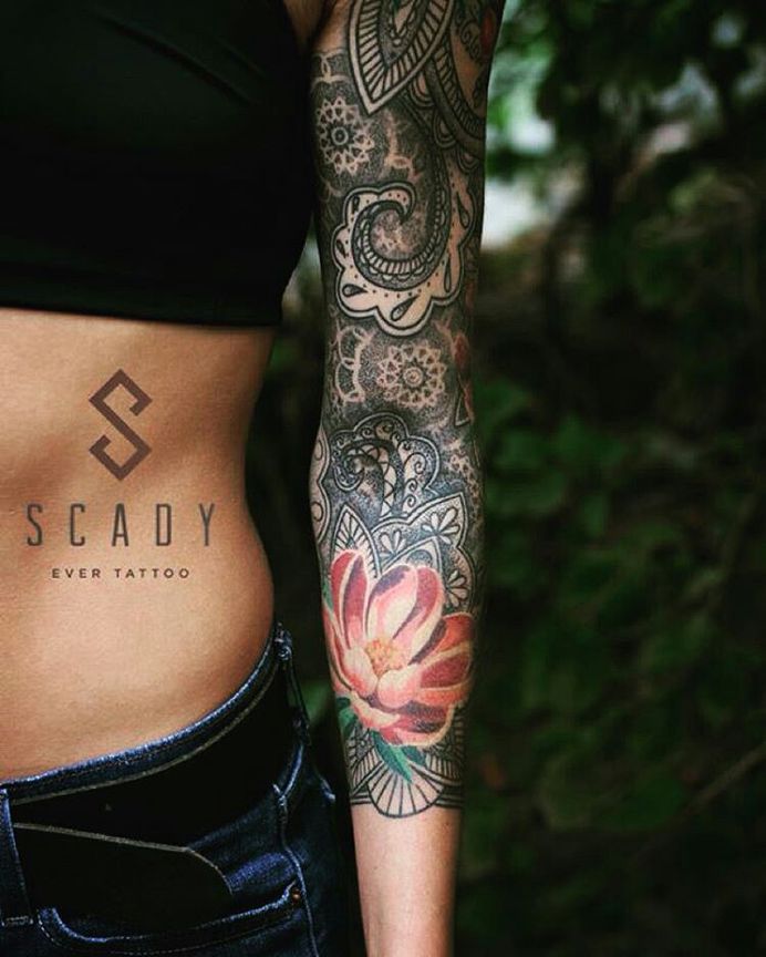 Flower mandala forearm, message me... - Mason Stoner Tattoos | Facebook