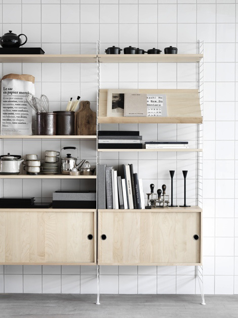 The String System #interior #shelving