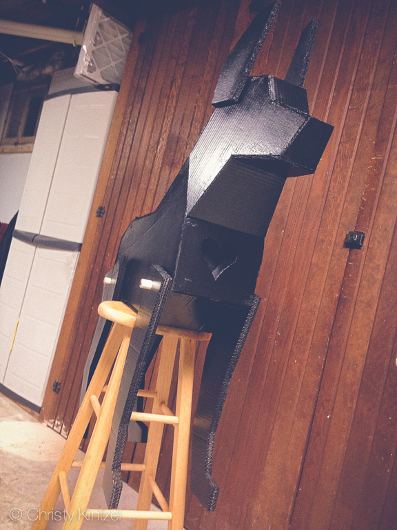 Tumblr, doberman.photos, shinyblackdeer #doberman #cardboard #dog