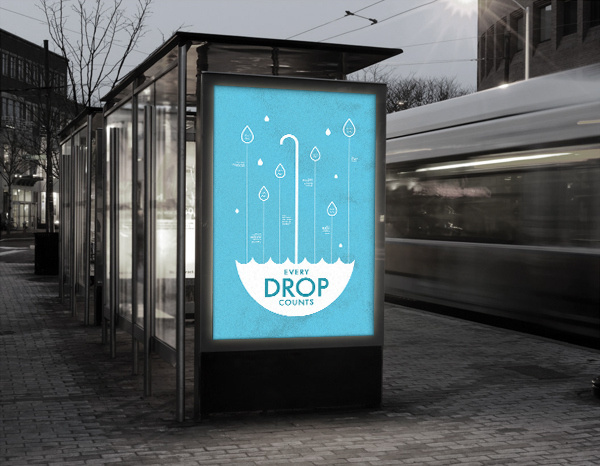 California Drought poster on Behance #public #design #graphic #drought #poster #announcement #california