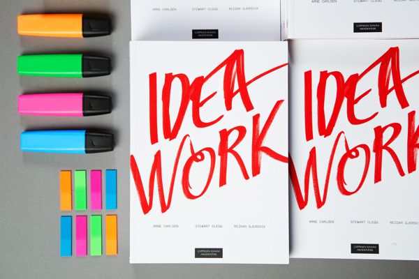 IDEA WORK on Behance #snhetta #print #design #idea #type #work