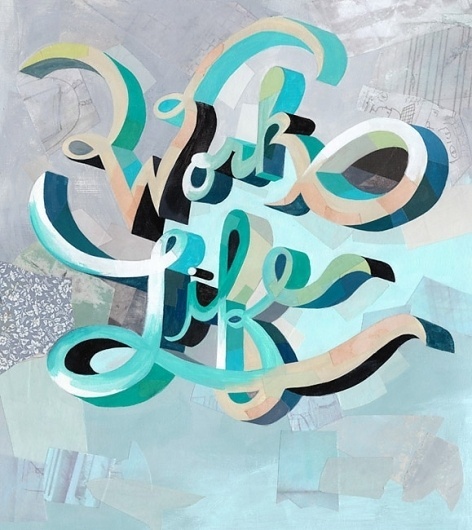 Darren Booth Hand-lettering & Illustration #illustration #lettering #painting