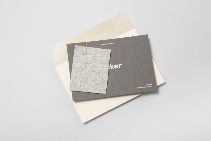 Bicker branding corporate design identity visual minimal beautiful clean nice by Mildred & Duck Australia Melbourne Mindsparkle Mag business