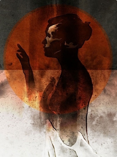Orange Composites 2007, Signalnoise « matmacquarrie.ca #white #signalnoise #orange #composites #james #skull