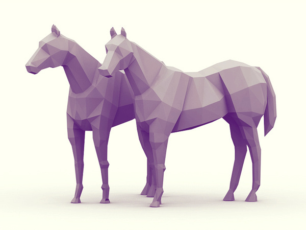 Low Poly [Animal Kingdom] on Behance #low #poly