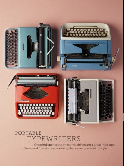Sara Lindholm #typewriters #vintage