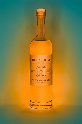 CJ Foeckler Photography | #bottle #liqueur #orange #green #heirloom #pineapple #amaro