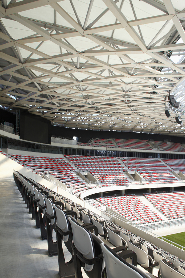 CJWHO ™ (Willmote Allianz Rivera, Aspremont, France by...) #france #design #stadium #soccer #aspremont #architecture