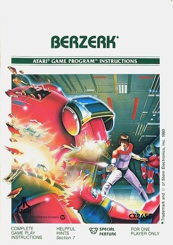 Atari - Berzerk | Flickr - Photo Sharing! #games #video #illustration #manual #booklet
