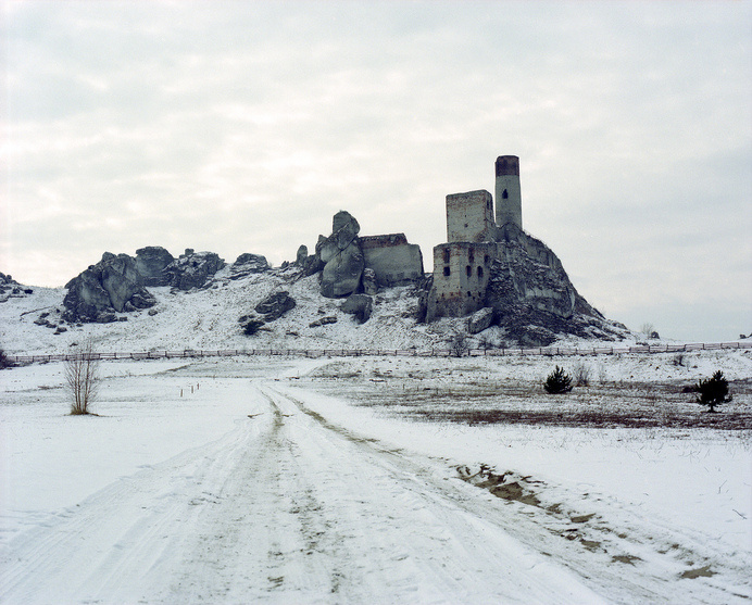 Tumblr #white #cold #overcast #photography #gray #castle #winter