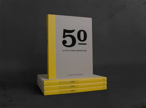 Korte Company by Knoed #yellow #serif #number