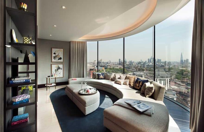 living room, London / TG Studio
