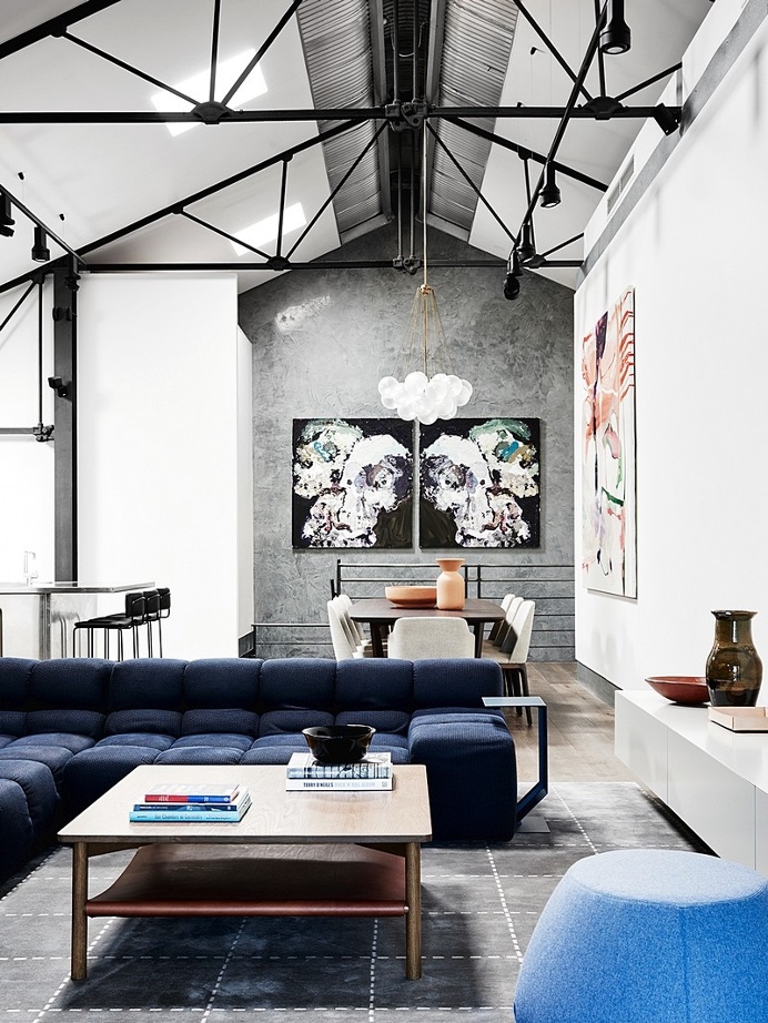 Richmond Residence – The Unique 80s Style Warehouse of an Art and Design Lover