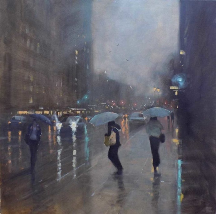 Melbourne's Rainy Cityscapes by Mike Barr